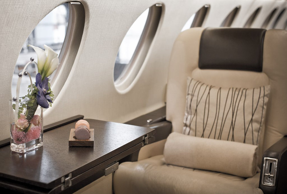 cabina Dassault Falcon 50 EX
